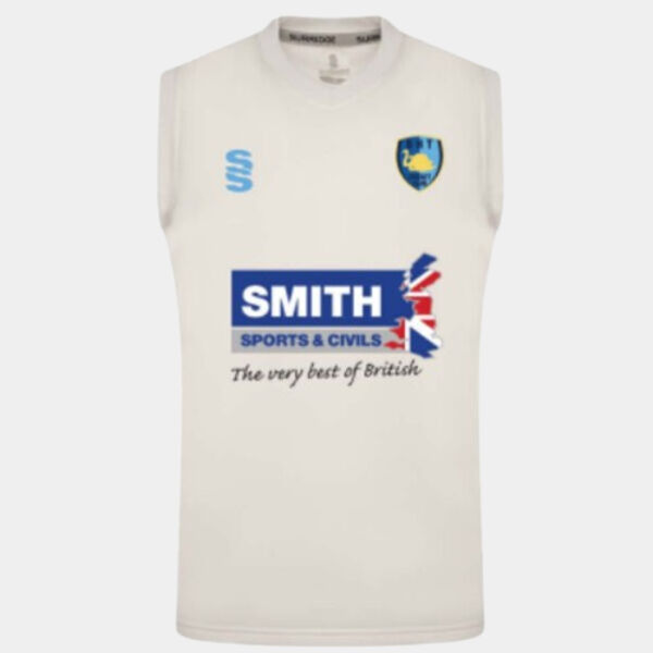 Sleeveless cricket sweater Thumbnail